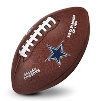 American Football Geschenk: Ball mit Team-Logo